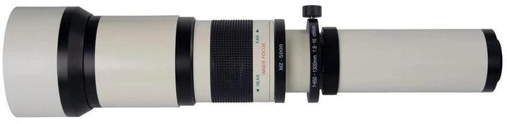 Immagine prodotto Dörr Obiettivo zoom 650-1300 mm T2 - Bianco (T2, Full-frame)