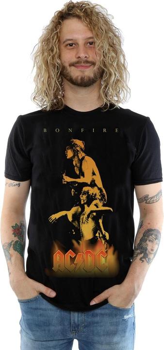 Actual product image AC/DC Mens Bonfire Cover T-Shirt (3XL)