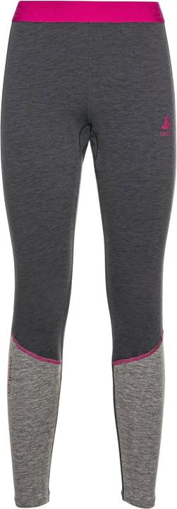 odlo graphite grey melange  - festival fuchsia