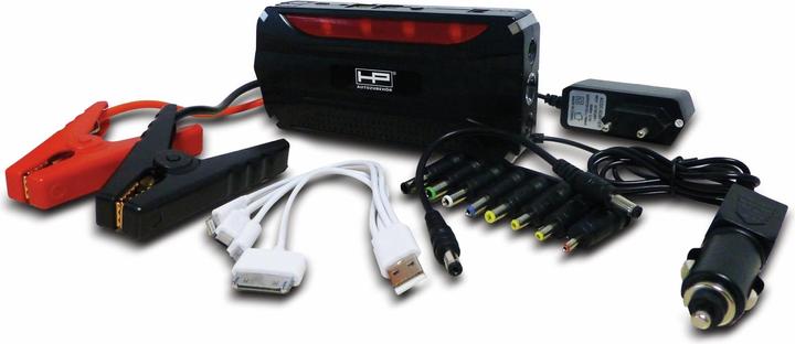 Actual product image HP Autozubehör Professional Powerpack HP AUTO ACCESSORIES 20893 with jump starter, 15/16/19 V, 600 A (600 A, 16800 mAh)