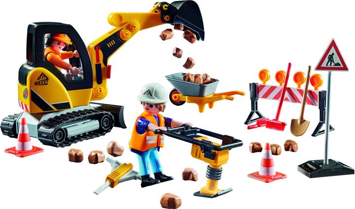 Image du produit Playmobil Construction de routes (71045, Playmobil City Action)