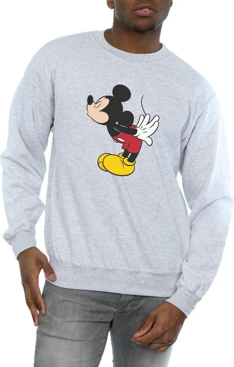 Immagine prodotto Disney Mickey Mouse Split Kiss Felpa Uomo (L)