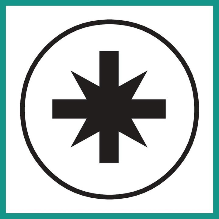 Actual product image HAZET 2300SH-1 (Cross Phillips PH M1, Cross Phillips PH M3, Cross Pozidriv PZ M1, Cross Pozidriv PZ M3)