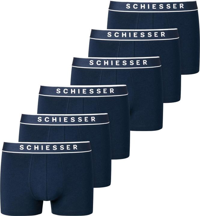 Actual product image Schiesser Boxer shorts casual figure-hugging 3PACK shorts (XL, pack of 6)