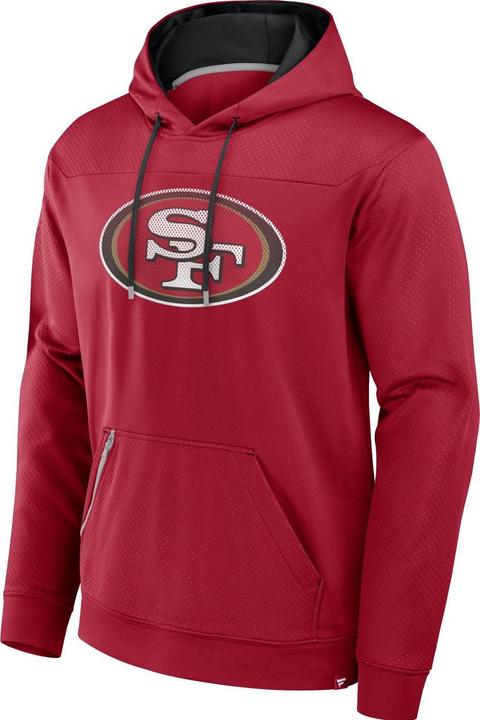 Produktbild Fanatics San Francisco 49ers Defender Dotted NFL Hoody rot - L (L)