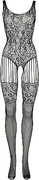 Produktbild Le Désir Lace and Fishnet Bodystocking (One Size)