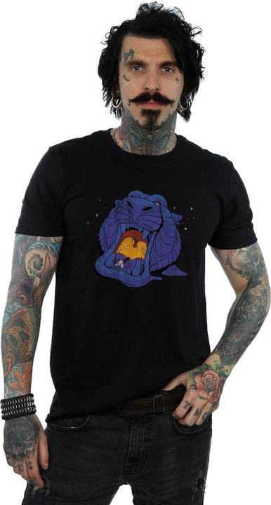Actual product image Disney Mens Aladdin Cave Of Wonders Distressed T-Shirt (L)