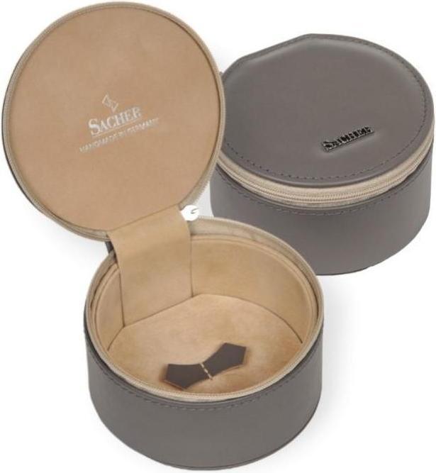 Image du produit Sacher B6.510.561643 - Betsy fleur venice grey leather jewellery box
