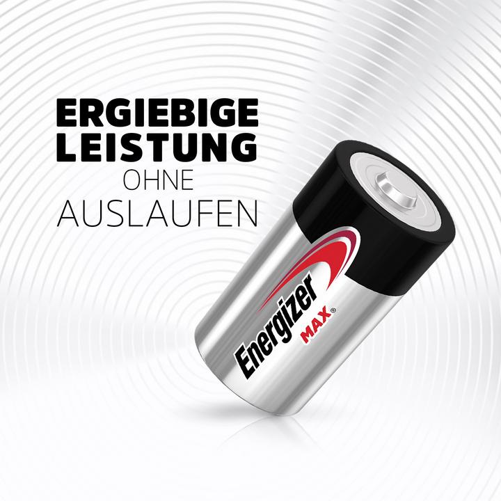 Actual product image Energizer Max Alkaline (2 pcs., D)