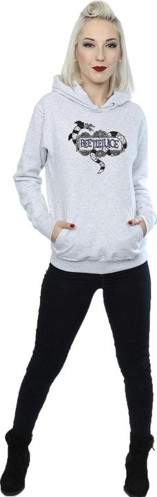 Produktbild Beetlejuice Sandworm Logo Kapuzenpullover (L)