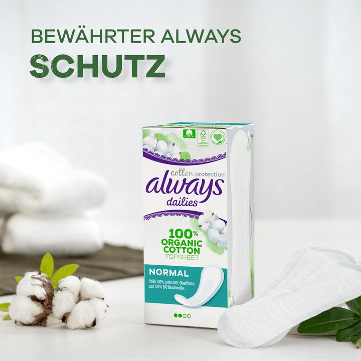 Image du produit Always Dailies Cotton Protection (38 x, Panty liners)