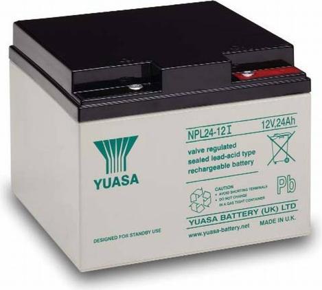 Image du produit Yuasa NPL24-12I 12V 24Ah Batterie UPS - Longlife (12 V, 24 Ah)
