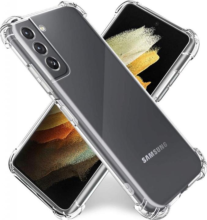 Screenguard Samsung Galaxy S21 Case Crystal Soft Airbag Bumper (Samsung Galaxy S21)