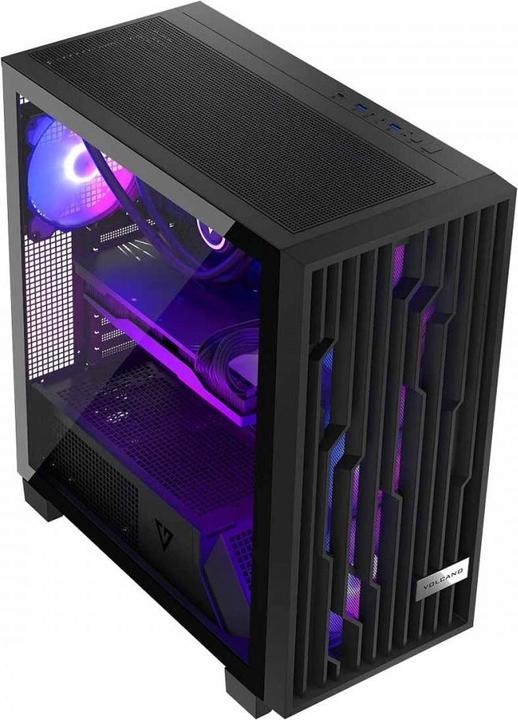 Actual product image Modecom Volcano Perun Apex ARGB czarna (mATX, ATX, ITX, E-ATX)