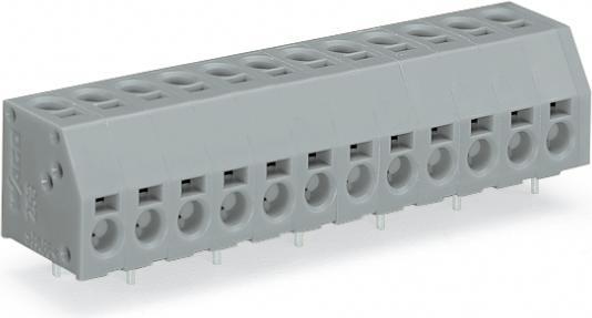 Produktbild Wago 253-103 2-Leiter-Klemmenleiste fÃ¼r Leiterplatten 0,5-1,5 qmm grau