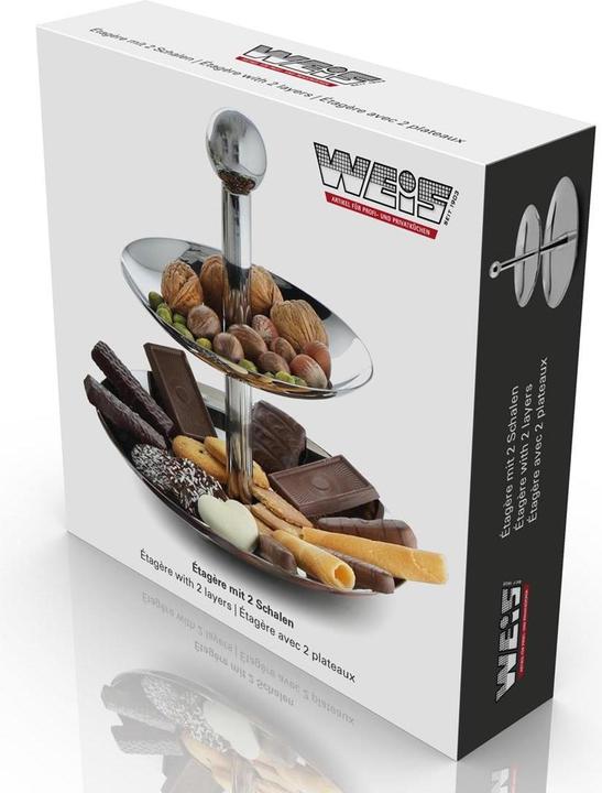 Produktbild Weis Etagere mit 2 Schalen