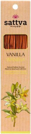 Actual product image Sattva Ayurveda Sattva Natural Indian Incense Natural Indian Incense Vanilla 15Pcs
