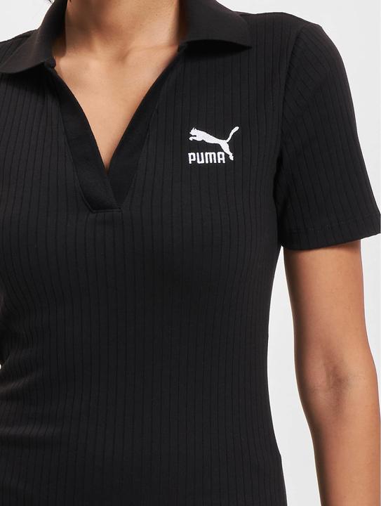 Actual product image Puma Dress Classics Ribbed V-Collar - 110057 (XS)