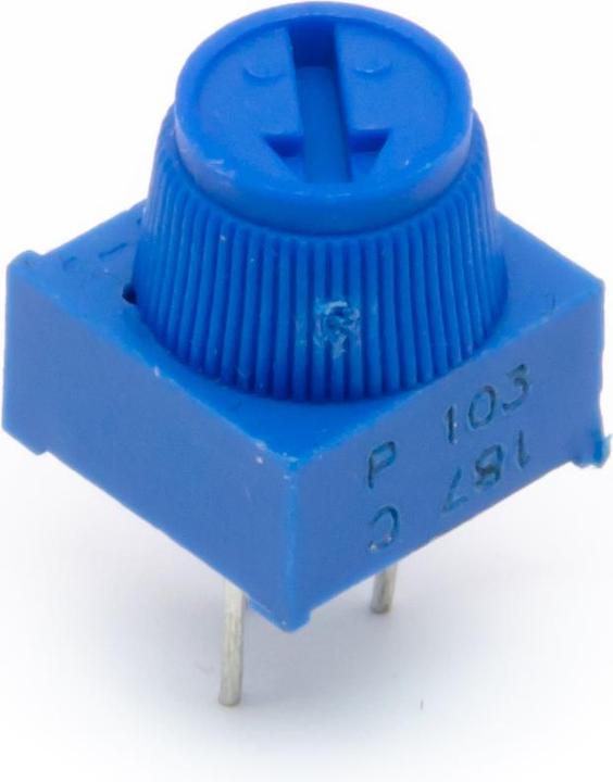 Produktbild Purecrea 10K Ohm Linear Drehpotentiometer 3386P-1-103 (Potentiometer)