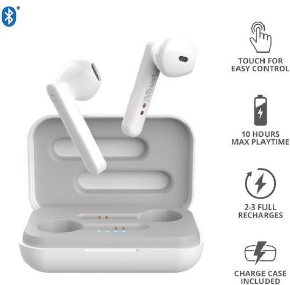 Actual product image Trust Primo Touch (No noise cancelling, 12 h, Wireless)