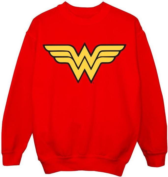 Wonder Woman Logo Sweatshirt Mädchen