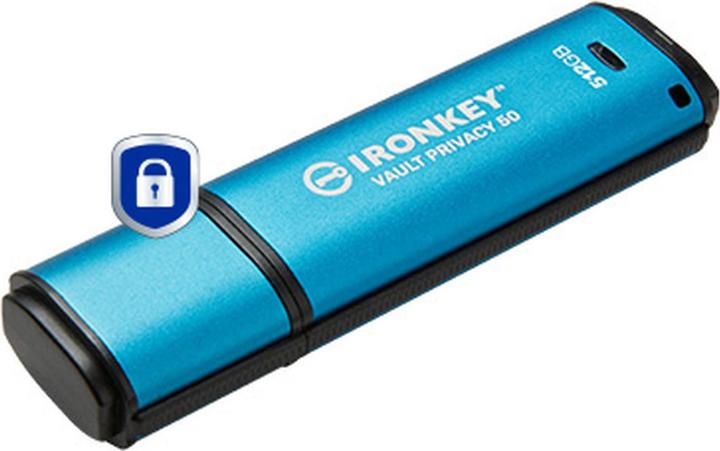 Produktbild Kingston IronKey Vault Privacy 50 (512 GB, USB-A)