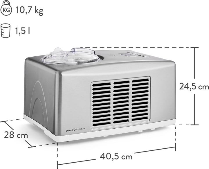 Actual product image Springlane Eismaschine (EU plug)