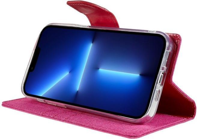 Actual product image Goospery Canvas Diary Series (Apple iPhone 14 Pro Max)