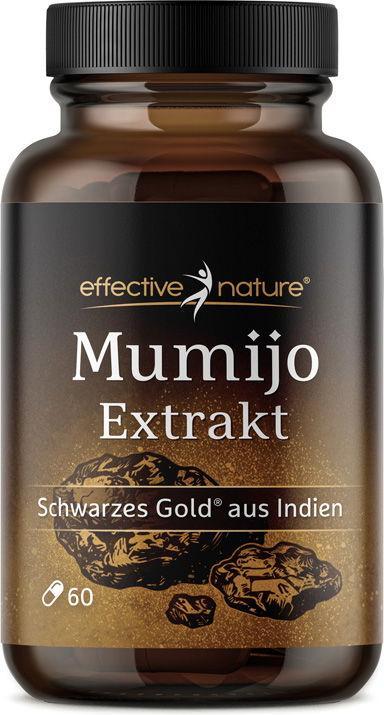 Effective Nature Mumijo Shilajit (60 Pezzo/i, Pillole, 37 g)