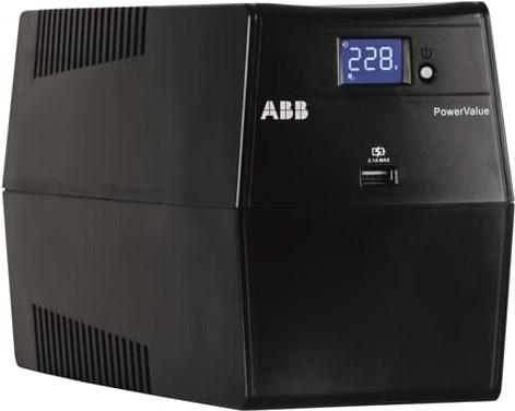 Produktbild ABB PowerValue 11LI Up 1000VA (1000 VA, 600 W, Line-Interaktiv USV)