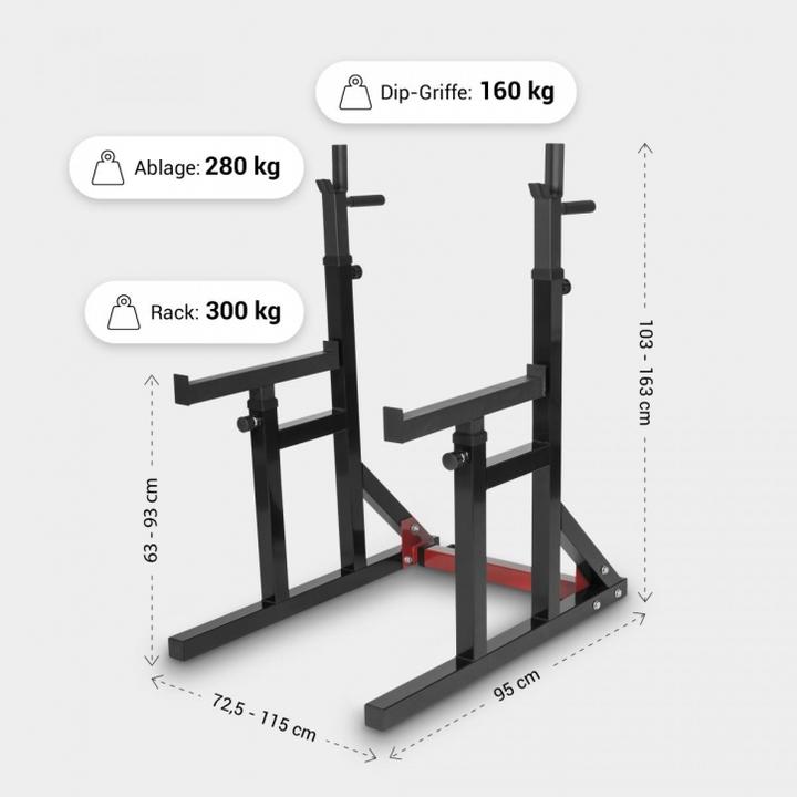 Produktbild Gorilla Sports Multi Squat Rack