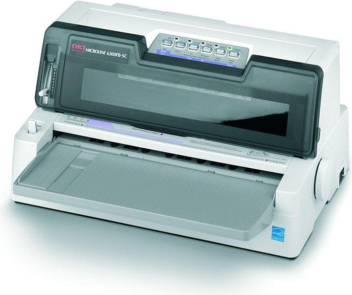 Immagine prodotto OKI ML6300FB-SC stampante a 24 aghi USB PAR (Aghi, Bianco e nero)