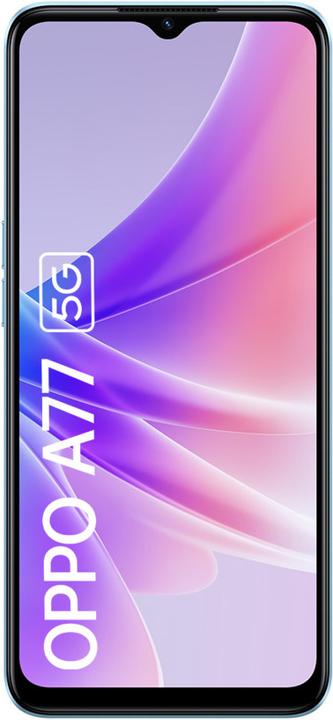 Image du produit OPPO A77 (64 Go, Ocean Blue, 6.56", Double SIM, 48 Mpx, 5G)