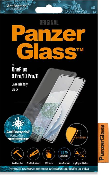 Actual product image PanzerGlass Case Friendly (1 Piece, OnePlus 10 Pro, K11, Realme 9 Pro+)