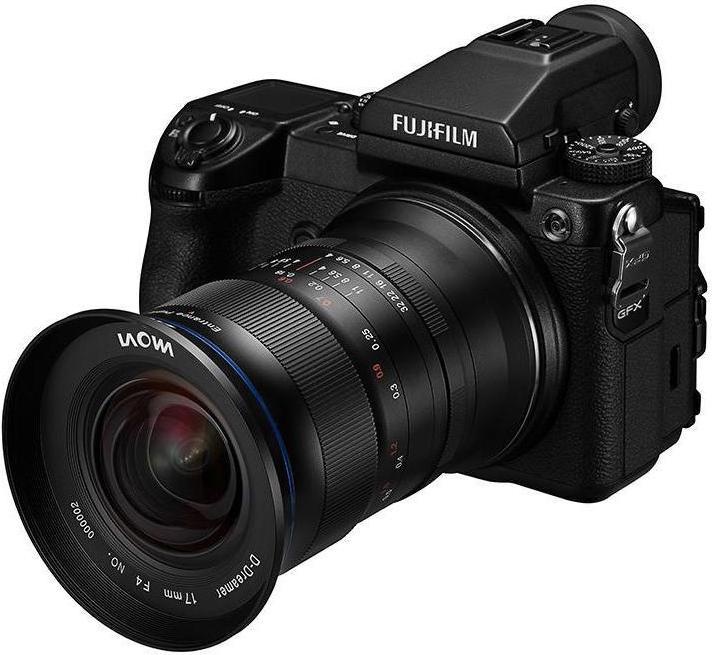 Actual product image Venus Optic Laowa 17mm f/4 Zero-D Fu GFX (Fujifilm G, Medium format)