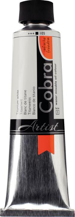 Immagine prodotto Cobra Colore a olio Artist (Bianco di titanio, 150 ml)