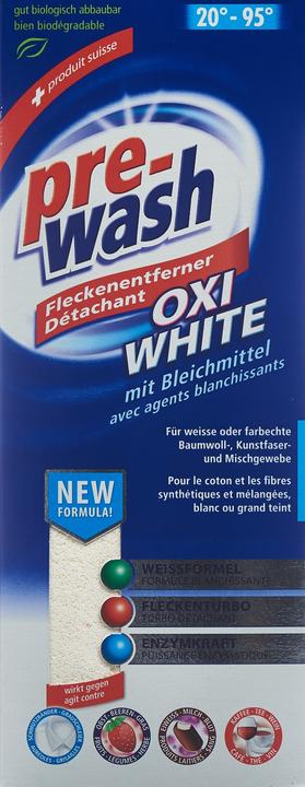 Actual product image Pre-wash Stain Remover OXI WHITE (Powder)