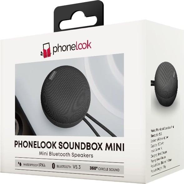 Produktbild PhoneLook Soundbox Mini Kleiner tragbarer kabelloser Bluetooth 5.3 Lautsprecher (3 W) (4 h, Akkubetrieb)