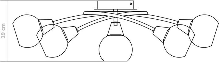 Actual product image VidaXL Kamden (E14)