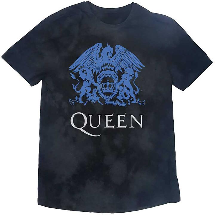 Image du produit Queen T-Shirt unisexe adulte Wash Collection Crest (XXL)