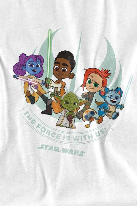 Produktbild Star Wars Young Jedi Adventure The Force Is With Us TShirt (128)