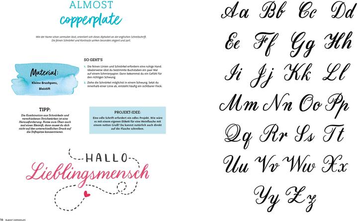 Image du produit Handlettering 44 Alphabete – Für alle Anlässe – Band 2 (Allemand, Timo Strauss, 2020)