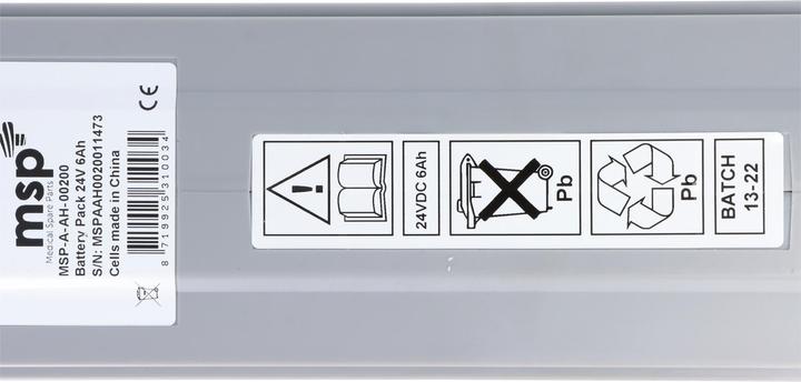 Produktbild XCell Blei Akku passend für Arjo Lifter Encore, Tempo, Opera, Tenor, Sara plus - KPA0100 (1 Stk., 6000 mAh, Akku)