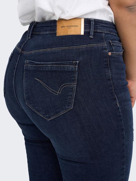 Actual product image Only Curvy CarLaola Life Skinny High Rise Jeans (46)