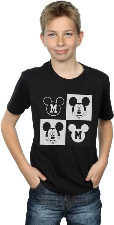 Produktbild Disney Mickey Mouse Smiling Squares TShirt Jungen (140, 146)