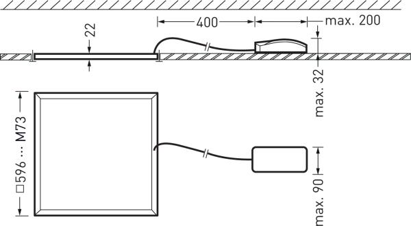 Produktbild Trilux ArimoFit M73 PW19 30 (2900 lm)