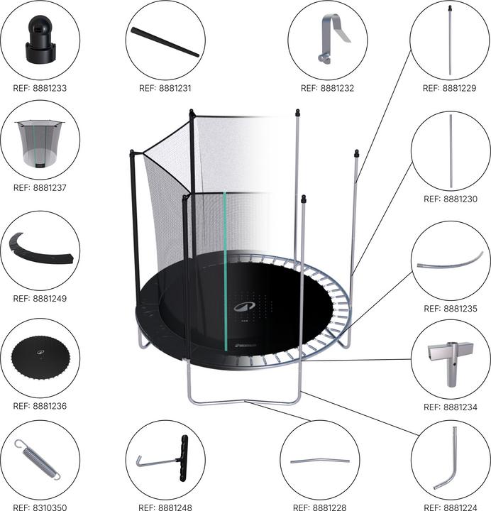 Actual product image Domyos 240