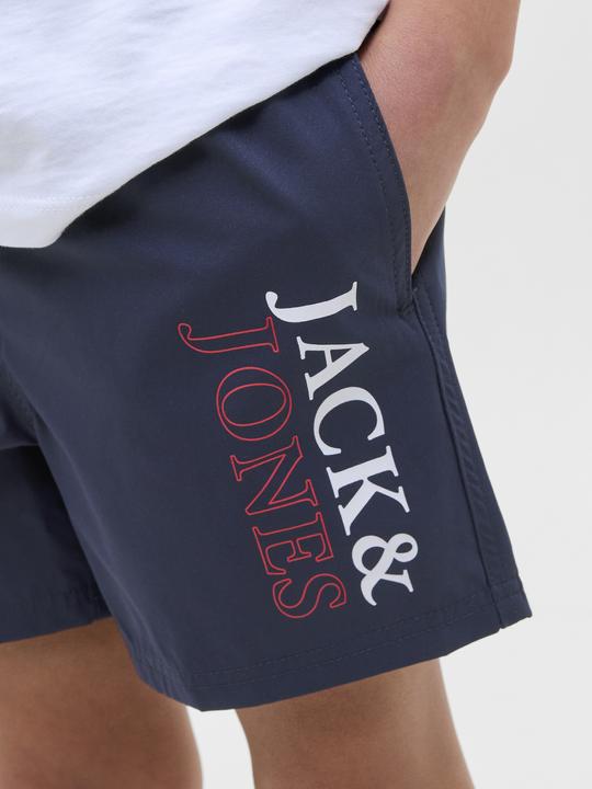 Actual product image Jack & Jones Jpstmaui Jjswim Double Logo Akm Sn Jnr (176)