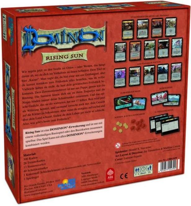 Actual product image Rio Grande Games Dominion: Rising Sun (German)