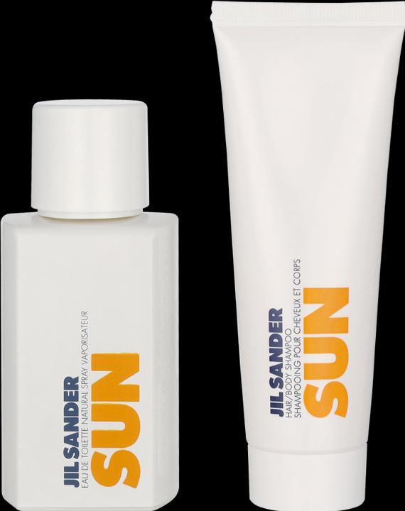 Actual product image Jil Sander Sun Woman Christmas 2024 Eau de Toilette 75 / Shower Gel 75 (Fragrance set)